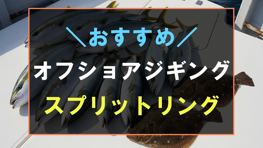 オフショアジギングにおすすめなスプリットリング