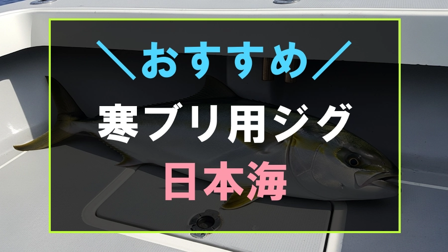 日本海の寒ブリにおすすめなジグ
