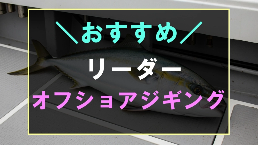オフショアジギングにおすすめなリーダー