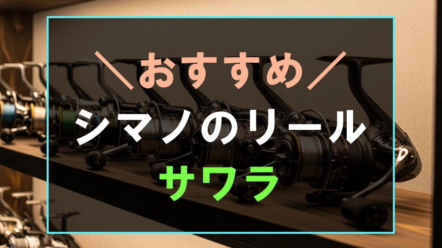 サワラにおすすめなシマノのリール