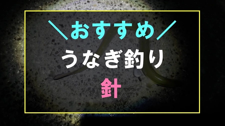 うなぎ釣りにおすすめな針